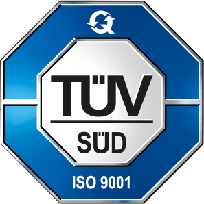 ISO 9001 TÜV Zertifikat